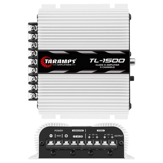 Módulo Amplificador Potência Taramps TL 1500 3 Canais 390W RMS em Oferta na Shopee