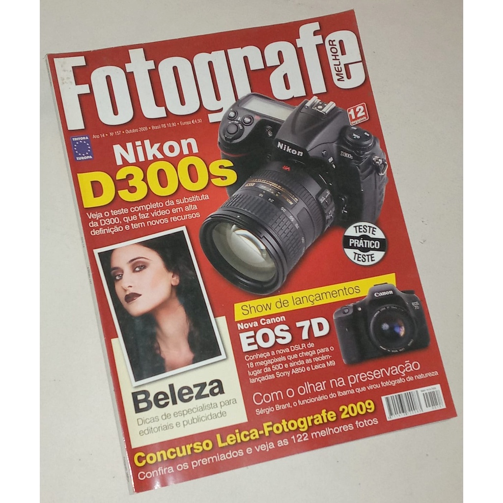 Revista Fotografe Melhor Outubro 2009 Nikon Canon