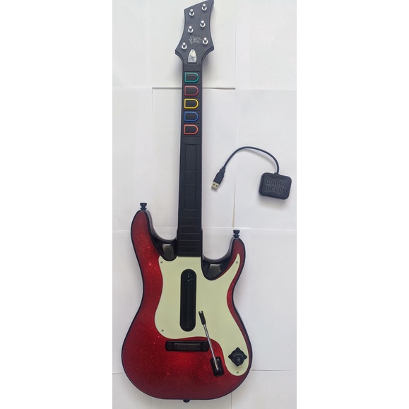 Guitarra Guitar Hero Playstation 3 ,  Com Adaptador , Envio imediato