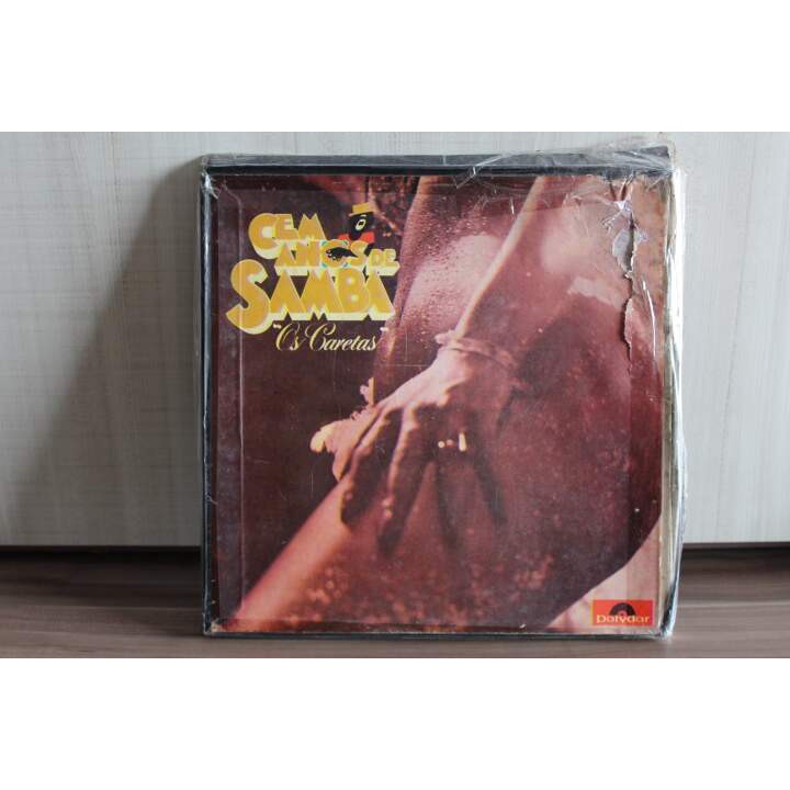 LP OS Caretas - Cem Anos de Samba Triplo