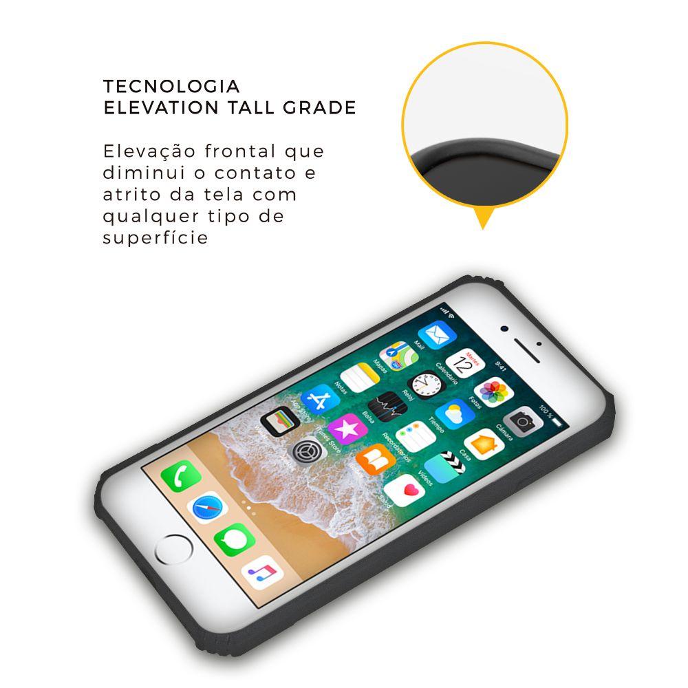 Detalhes do Capa Case Capinha Dual Shock X Preta - para IPhone 7 E 8 - GShield