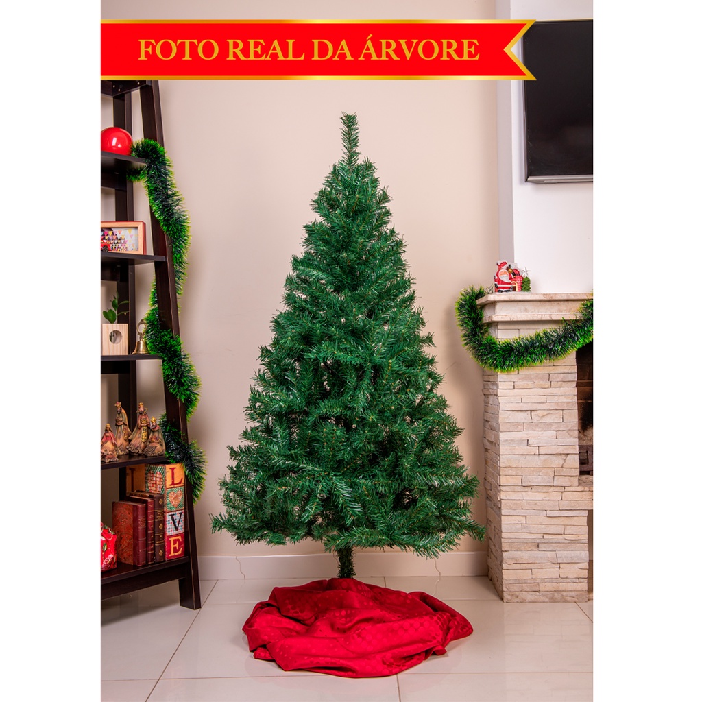 Arvore Natal Luxo 150cm - 346 Galhos | Shopee Brasil
