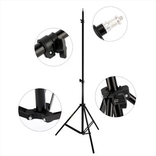 Tripé De Iluminação Yh 804 Altura Máxima 2,40m Profissional