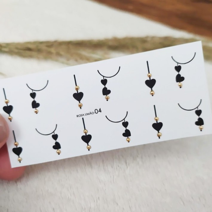 ESCOLHA 12 Películas adesivos de unha COM JOIA CORAÇÃO FÉ JESUS LIBÉLULA AMOR TULIPA em Oferta na Shopee