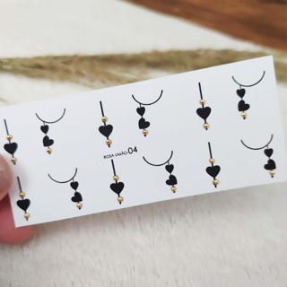 ESCOLHA 12 Películas adesivos de unha COM JOIA CORAÇÃO FÉ JESUS LIBÉLULA AMOR TULIPA em Oferta na Shopee