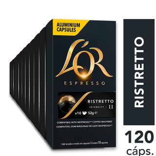 Kit 120 Cápsulas Café L