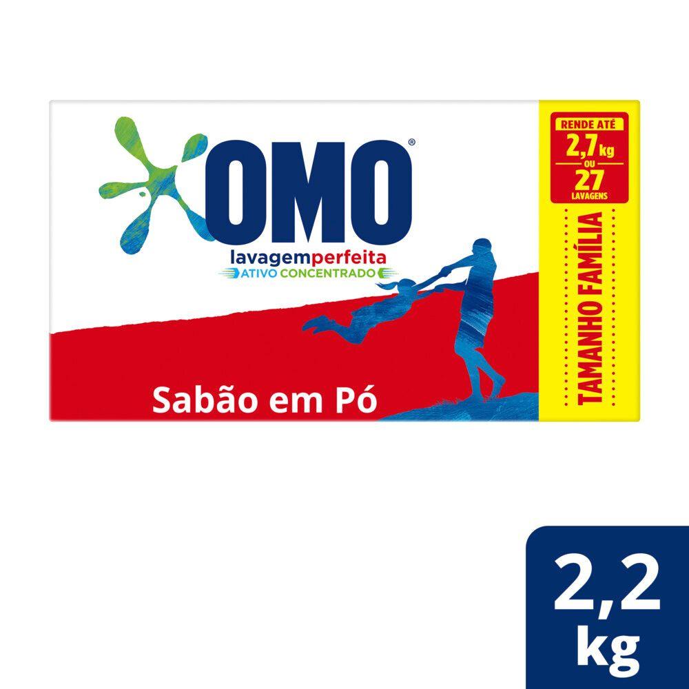 Sabão em Pó Omo Lavagem Perfeita 2.2 kg