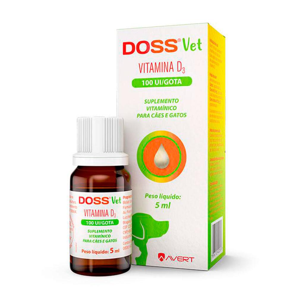 Suplemento Vitaminico Doss Vet 100ui Avert Gotas 5ml