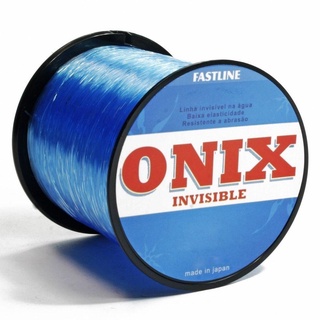 Linha Monofilamento Onix Invisible 500 metros Azul – FastLine 0,47mm