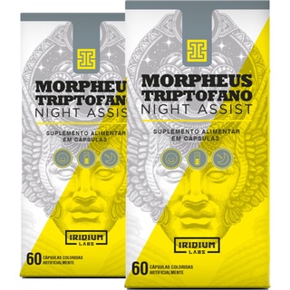 Kit 2x L-Triptofano Morpheus 860mg - 60 cáps Iridium Labs