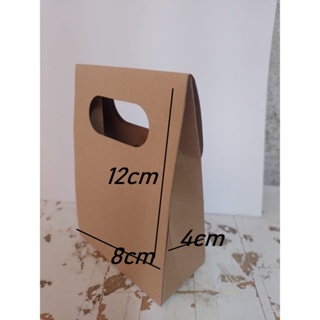 50 Mini Sacolinhas lisa Kraft  Presente Embalagem,bijuteria em Oferta na Shopee