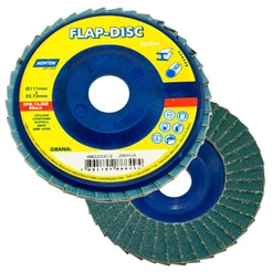 Disco de Lixa Flap 4.1/2 POL Grão 40 NORTON