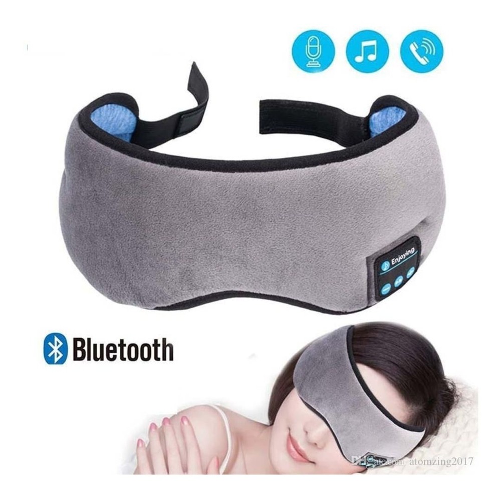 Fone de Ouvido e Máscara de olhos Bluetooth sem fio 'Enjoying