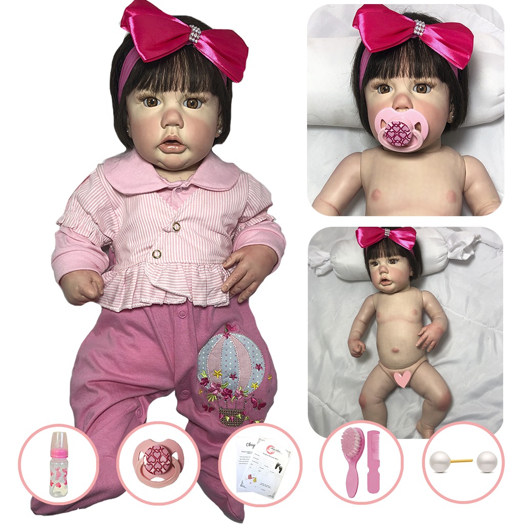 Bebe Reborn Molde Penny Nod De Brinde Shopee Brasil