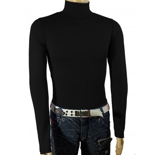 Camiseta Gola Alta / Gola redonda Témica Proteção Uv Manga longa Poliéster