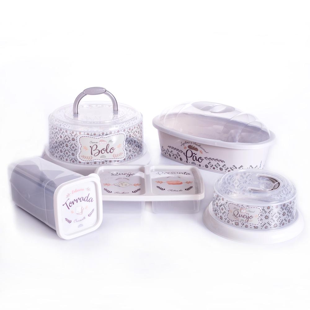 Conjunto para Café da Manhã 5 Peças - Home & Living