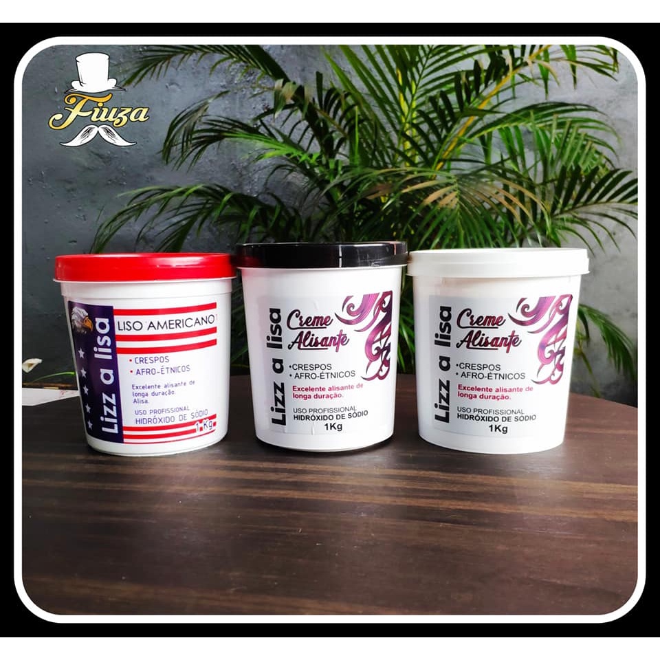 Alisante Liso Americano Lizz A Lisa 1kg — imagem 2 de 2