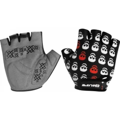 Luva Ciclismo HUPI Eco Dedo Curto Skull