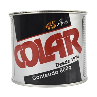 Massa Plástica Colar Para Mármores Granitos Porcelanatos - Cores Diversas - 800g em Oferta na Shopee