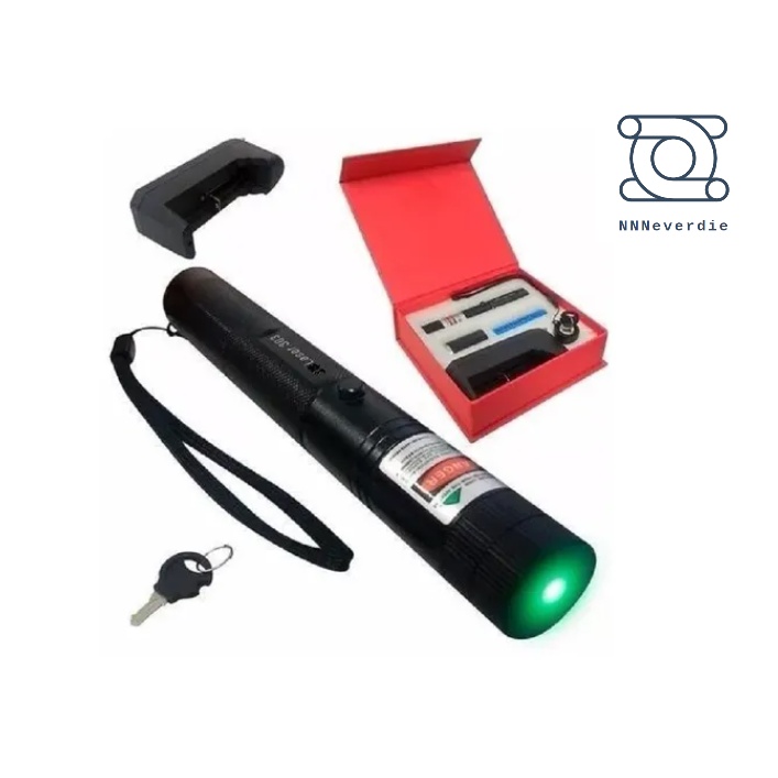 Caneta Laser Pointer Verde Ultra Forte Alcance 50km