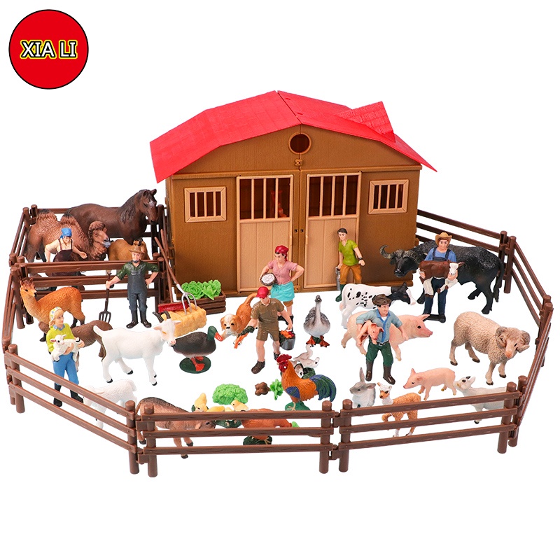 Aves domésticas modelo animal brinquedo boneco animal brinquedos educativos  para crianças | Shopee Brasil