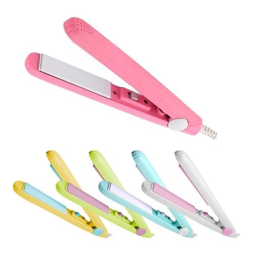 Mini Chapinha Prancha de Cabelo Bivolt Portátil com Case Transporte