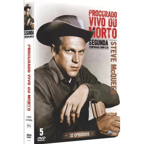 Box : Procurado Vivo Ou Morto - 2ª Temporada - Novo 5 Dvd's
