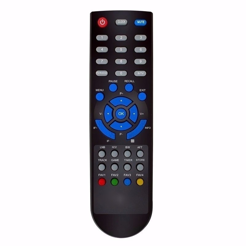 Controle Remoto Antena Parabólica Cromus Cad 1000 Tv Free