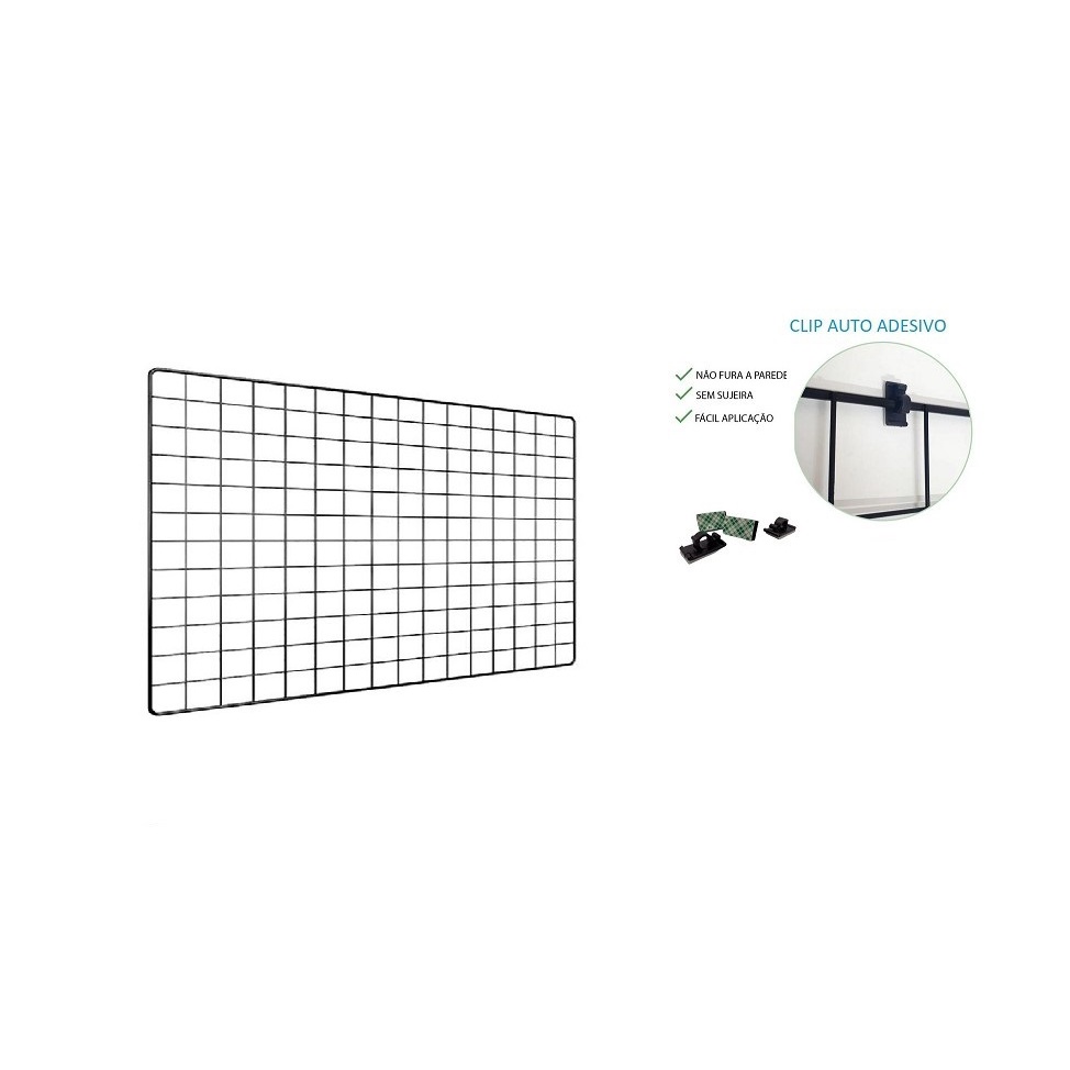 Tela Aramada 40x60Cm , Memory Board, Grade, Mural, Fotos E Recados 1 Unidade