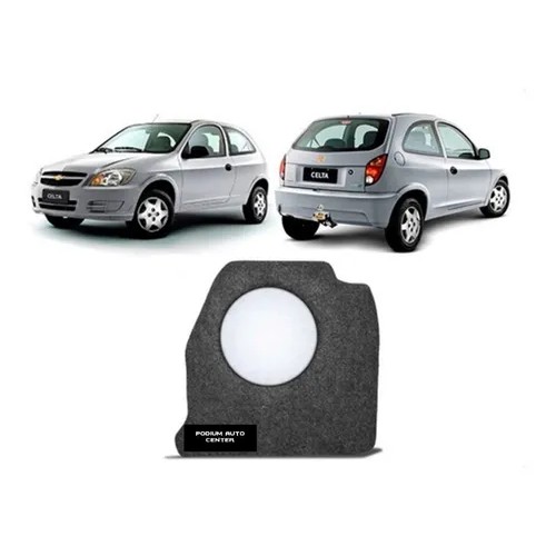 Caixa De Fibra Lateral Selada Reforçada Chevrolet Gm Celta 2 Portas