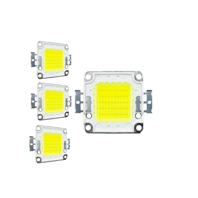 Chip Para Refletor Led 50w Chip De Reposição Branco Frio 6500K Universal Necessario Transformador