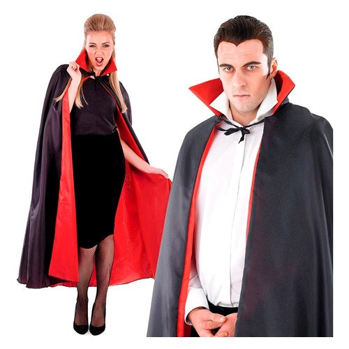 Capa Fantasia Vampiro Zorro Drácula Halloween Adulto e Infantil Cosplay Envio Imediato