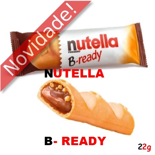 Nutella B-ready 22g | Shopee Brasil