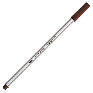 Caneta pincel Pen Brush Aquarelável 56845 Marrom Esc Stabilo