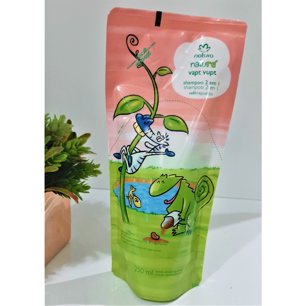 Refil Shampoo Vapt Vupt 2 em 1 Natura Naturé | Shopee Brasil