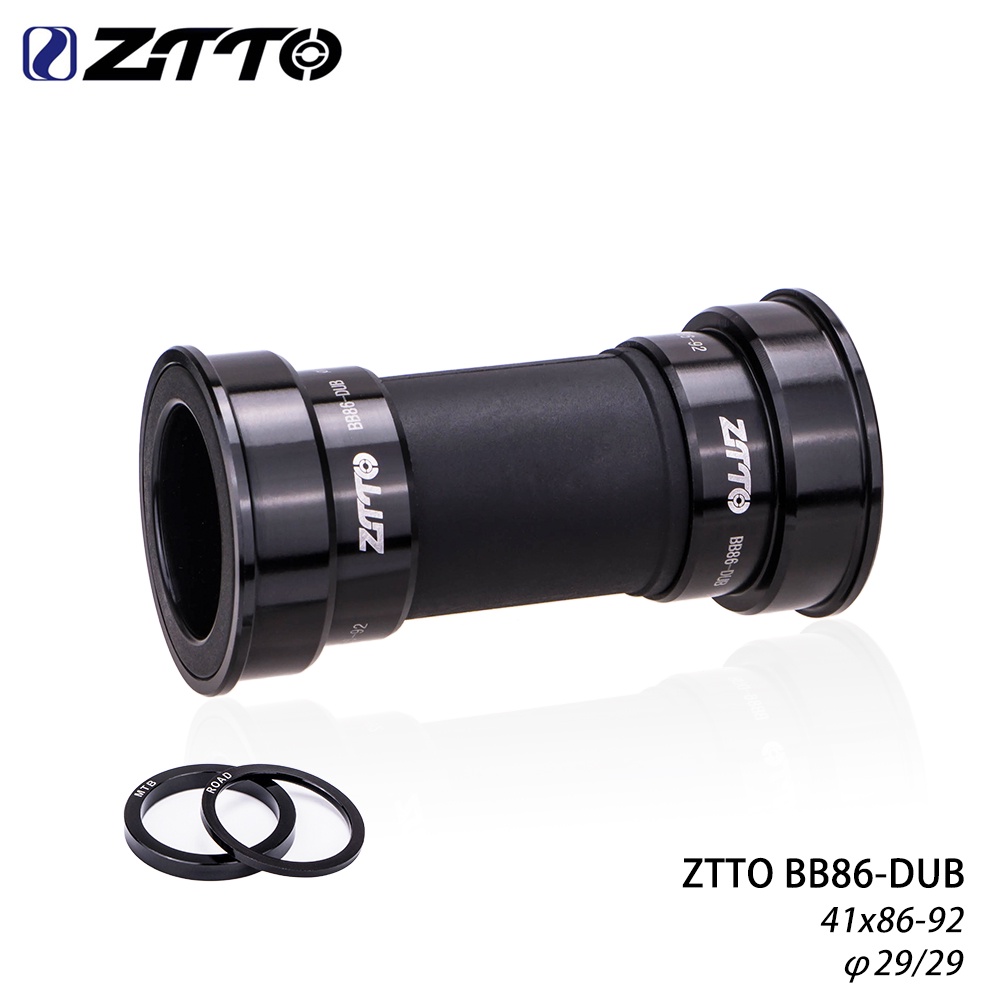 ZTTO Suportes Inferiores BB86 Para DUB BB Bicicleta Imprensa Caber BB92 86 Quadro 29mm Pedaleira De Estrada MTB Manivela