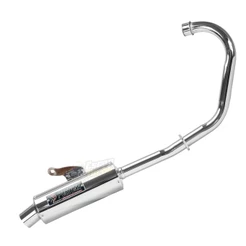 Escapamento Fan 160/ Start 160/ Titan 160 Mini Turbo Cromado