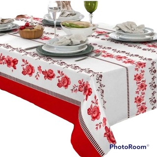Toalha De Mesa 6 Cadeiras Retangular Estampas Variadas em Oferta na Shopee