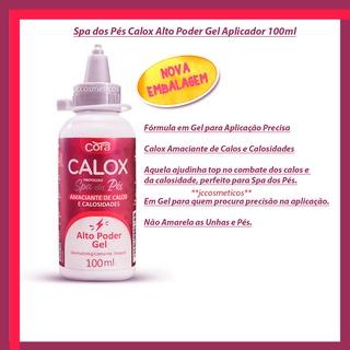 Spa Dos P S Cora Amaciante De Calos E Calosidade Calox Alto Poder Gel