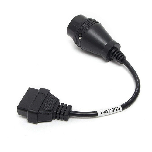 Adaptador Iveco Truck 38 Pin Para Obd2 Cabo Iveco 38 Pinos