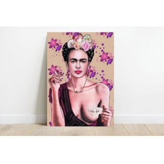 Quadro Placa decorativo Frida Kahlo 20x30