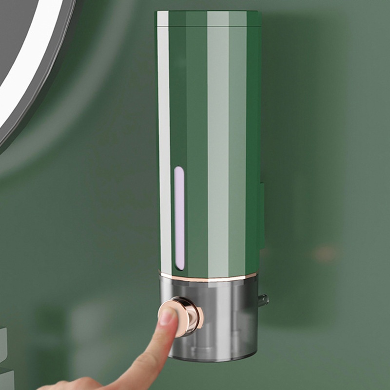 Dispensador De Shampoo Para Banheiro De Parede Sabonete Líquido Portátil Manual/Condicionador/Champagne