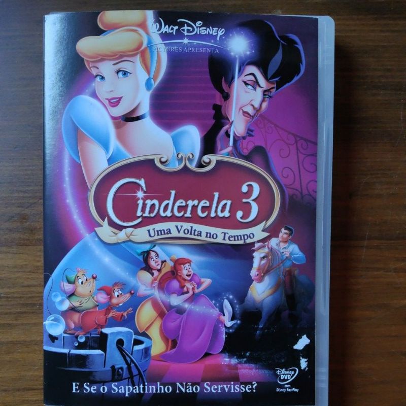 DVD Original Cinderela 3 Walt Disney