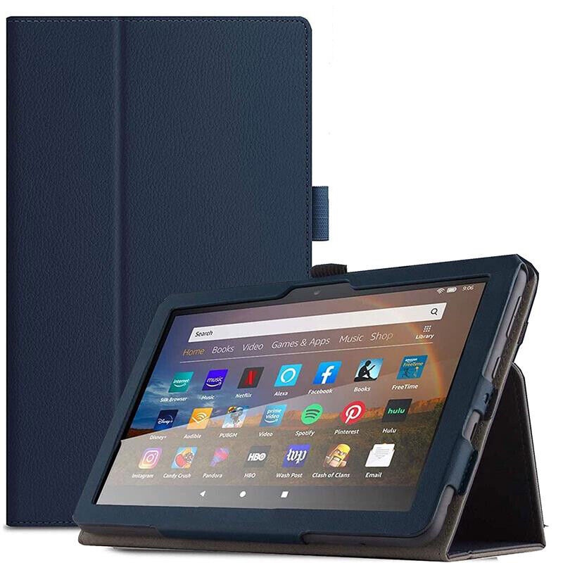 Capa Flip Magnética Com Suporte Para Amazon Fire HD 8 10th 2020 Folio