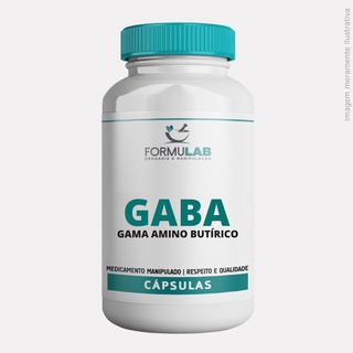 Gaba 500mg - Contém 120 Cápsulas