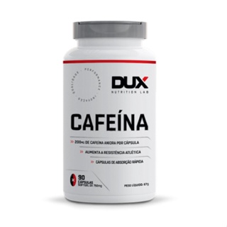Cafeína 100% Pura 90 caps - Dux Nutrition (Termogênico) em Oferta na Shopee