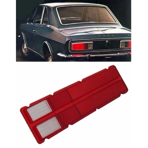 Lente Da Lanterna Traseira Ford Corcel 75/77 Ld / Le S/ Aro