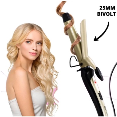 Modelador De Cachos Sem Pinça Premium Bivolt Profissional Morina BY-707