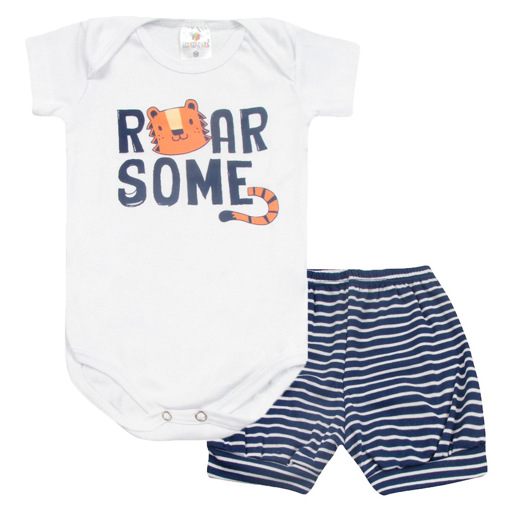 Kit Body Bebê 2 Peças Menina Ou Menino roupas para bebê