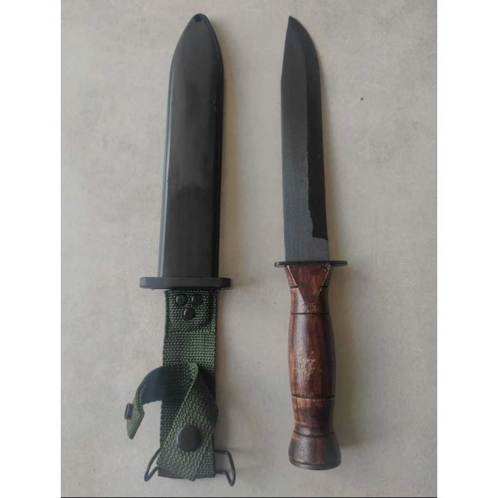 Faca MK2 Militar Profissional com Bainha de Polipropileno